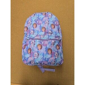 Disney Frozen 2 Elsa Anna 16" Large Backpack Girl's Book Bag